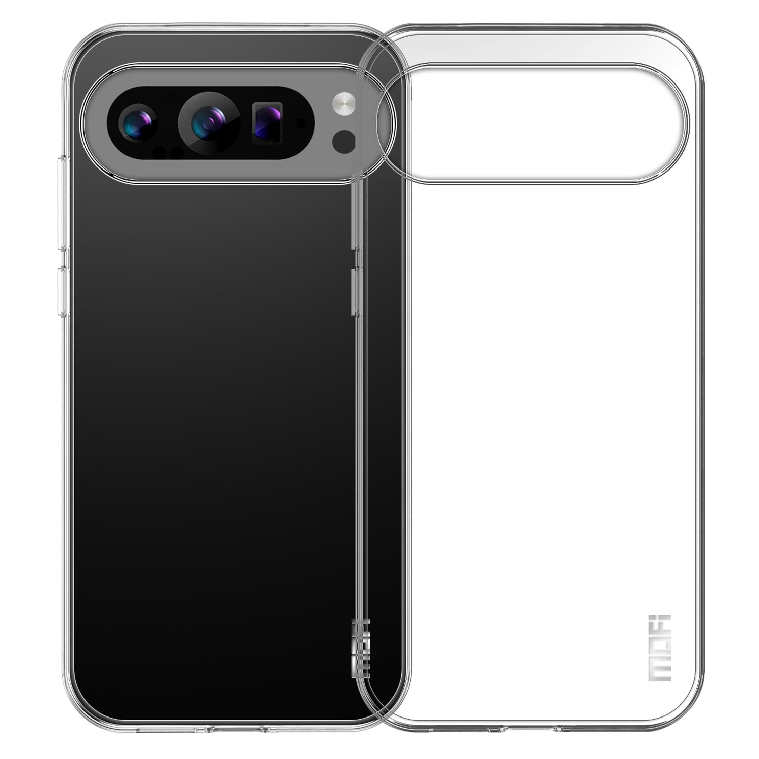 MOFI For Google Pixel 9 Pro Case Flexible TPU Shock Absorption Phone Cover MOFI For Google Pixel 9 Pro Case Flexible TPU Shock Absorption Phone Cover